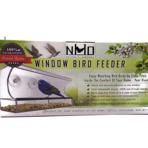 Window Wild Bird Feeder/Clear Acrylic